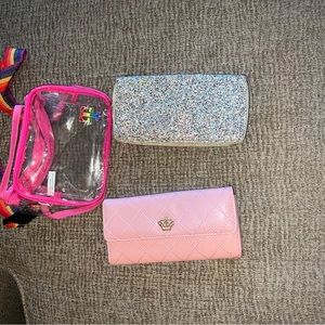 Cute wallets, and fanny pack.